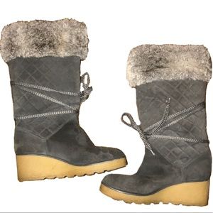 Marc Jacobs Fur Lined Winter Boots